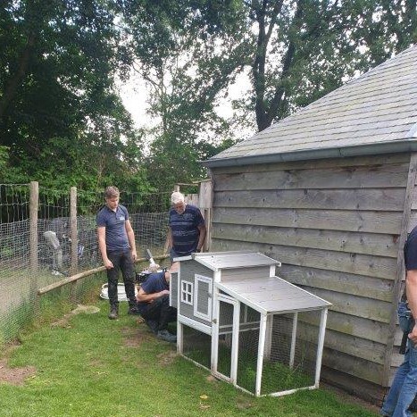 Renovatie dierenverblijf Het Wiedenhof